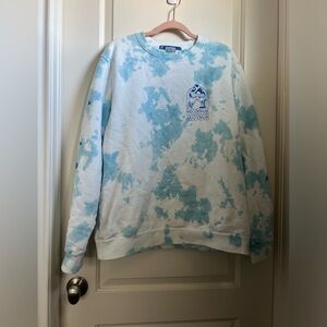 SuperBlue Tie-Dye Crew